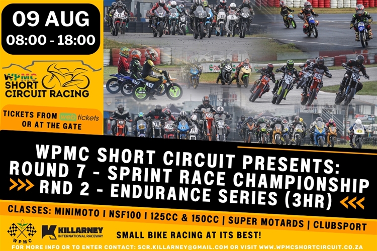 ALL DAY SHORT-CIRCUIT ACTION AT KILLARNEY! - Cancelled